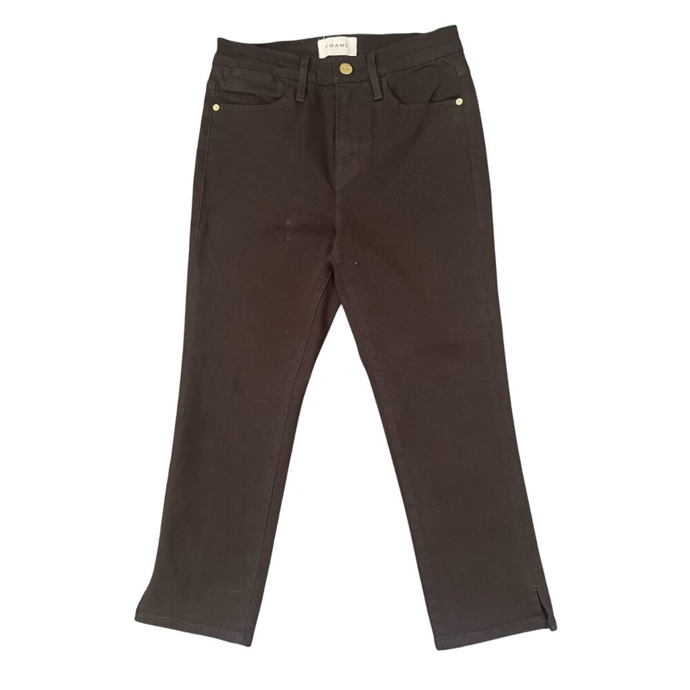 FRAME Le High Pedal Pusher Skinny Size 25